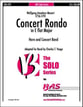 Concerto Rondo in E-flat Major Concert Band sheet music cover